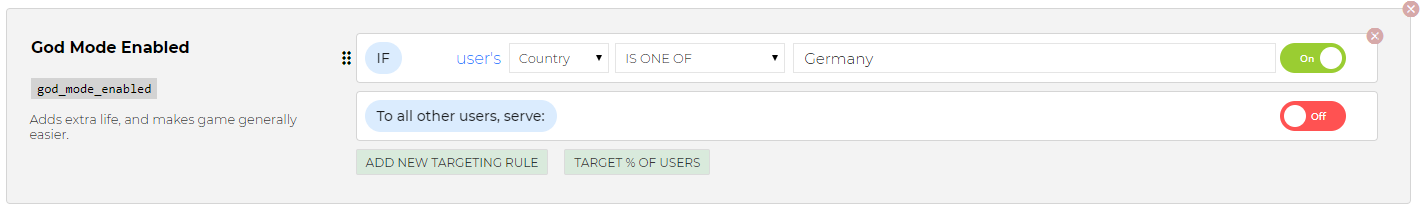 Segmenting by country or geolocation