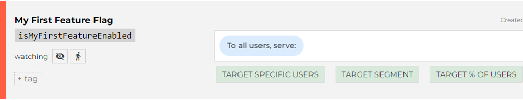 Creating the first Feature Flag