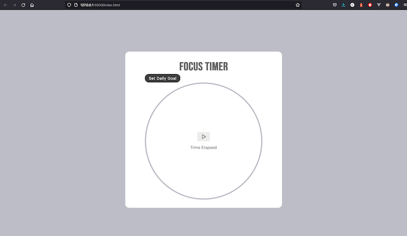 Screenshot of sample app